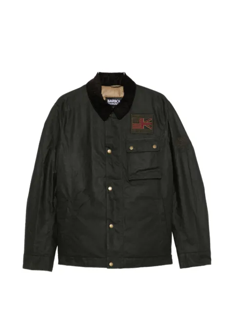 Barbour Steve McQueen logo-patch padded jacket