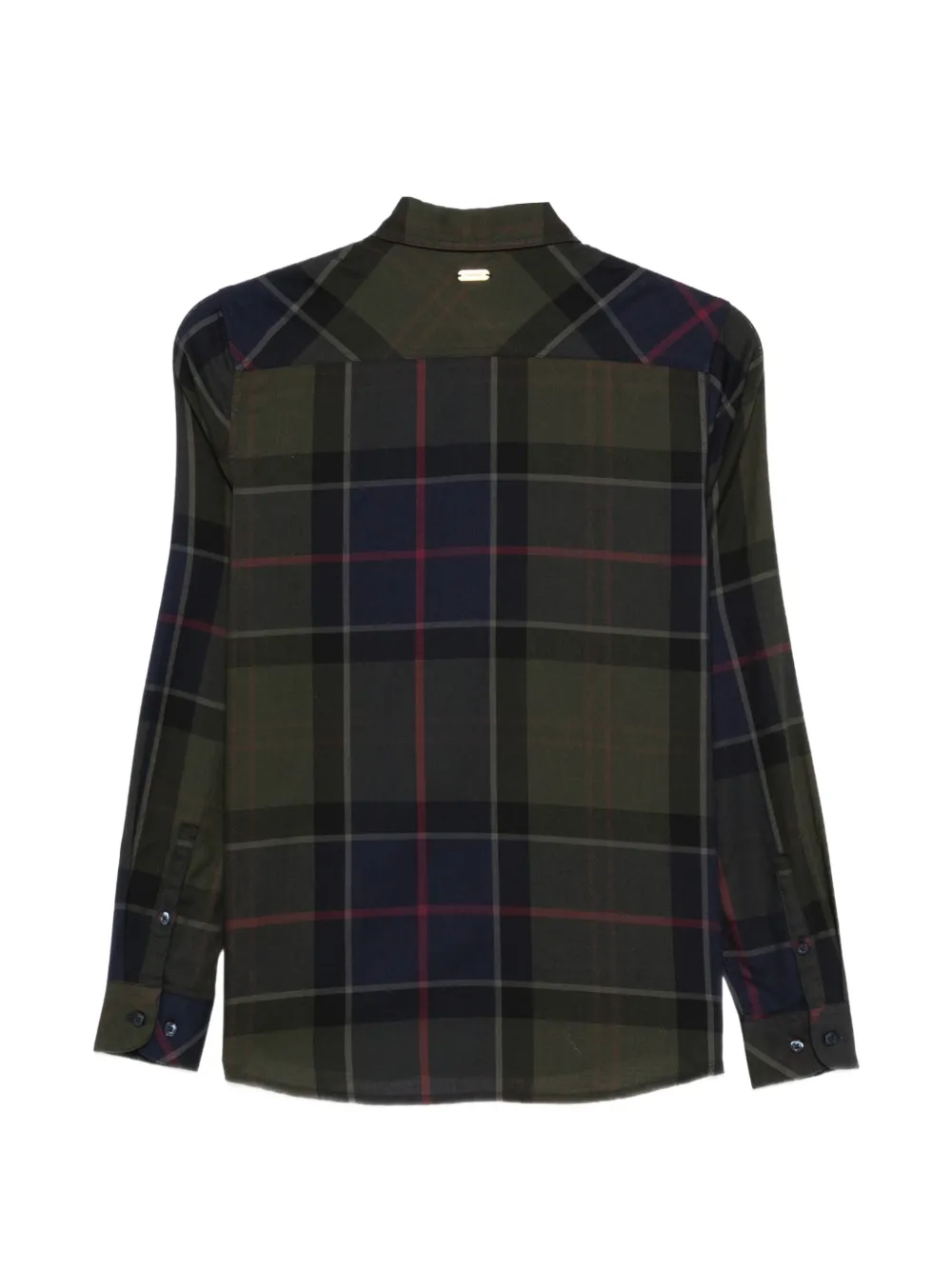 Barbour Geruit overhemd Groen