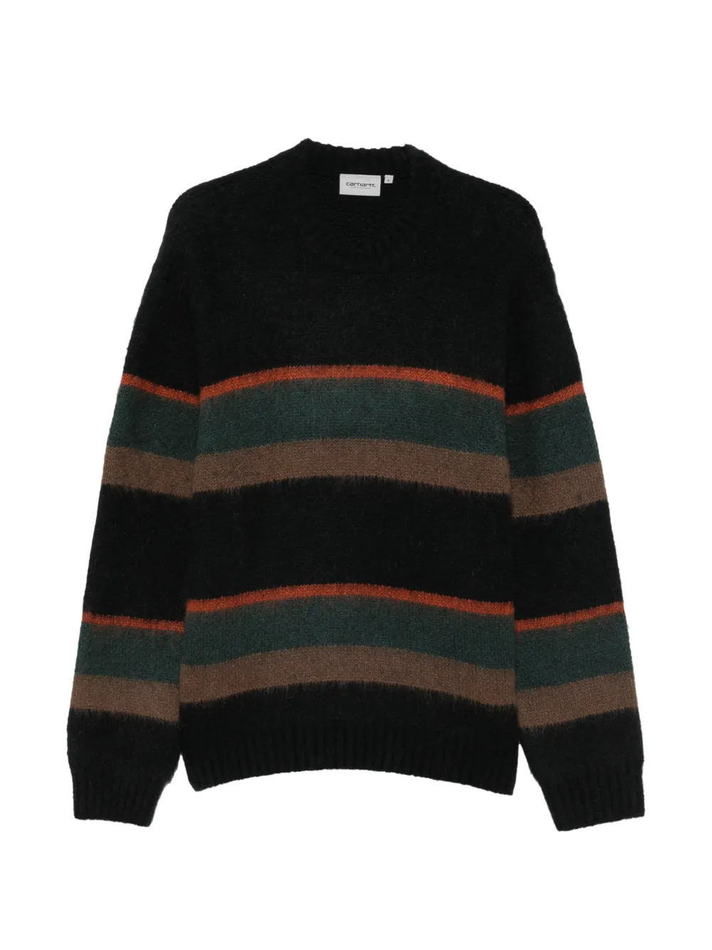 Carhartt WIP striped sweater Zwart