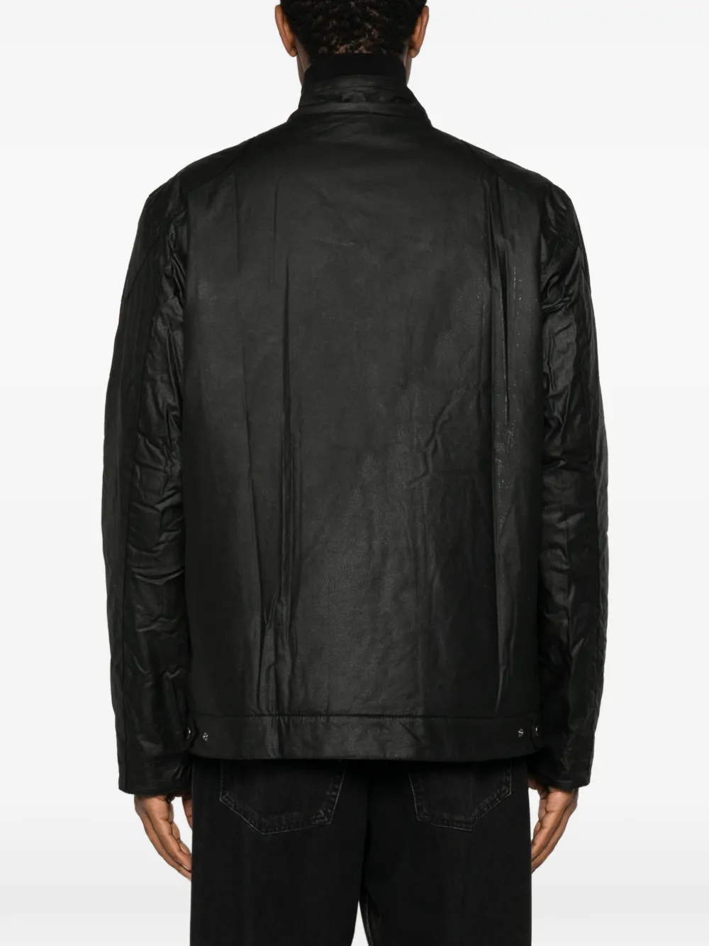 Barbour Jack met rits Zwart
