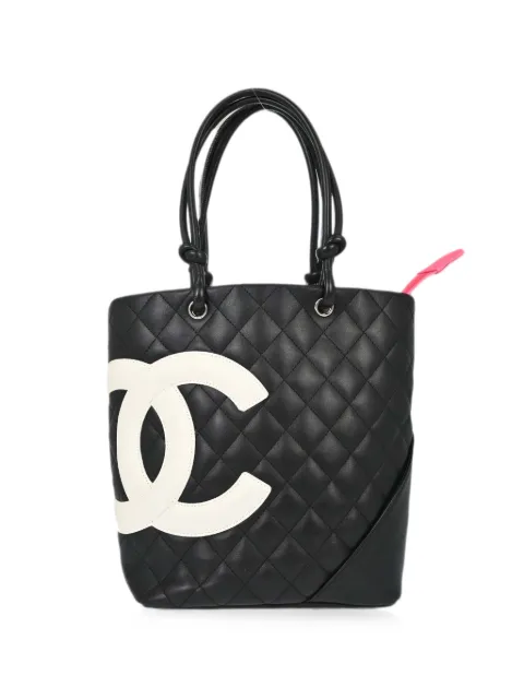 CHANEL Pre-Owned tote Cambon Ligne 2005