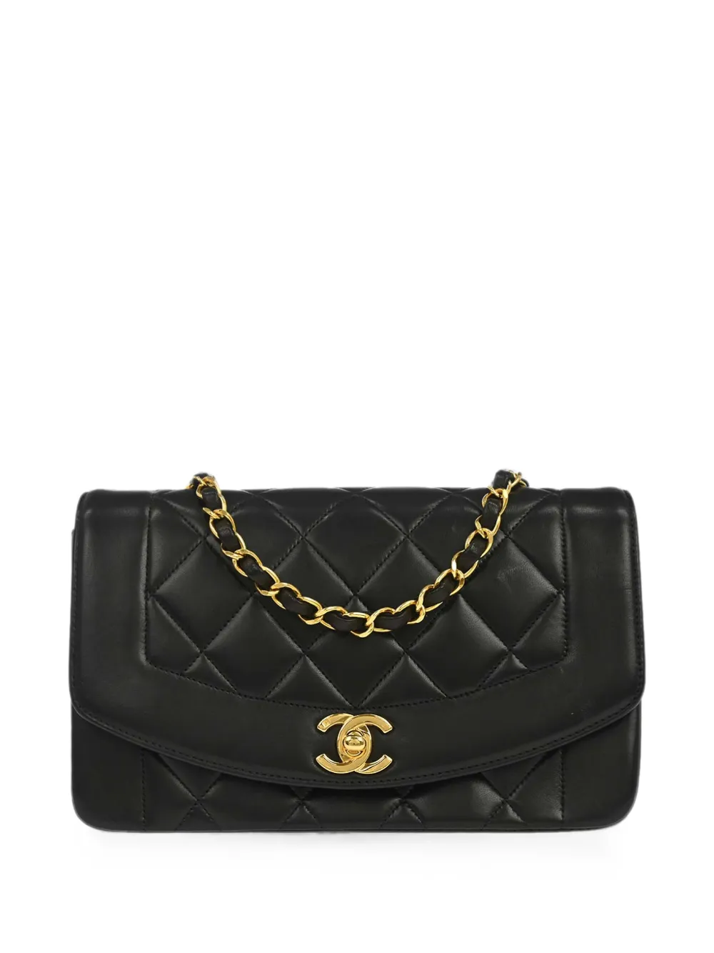 CHANEL Pre-Owned 1997 Diana quilted shoulder bag - Nero