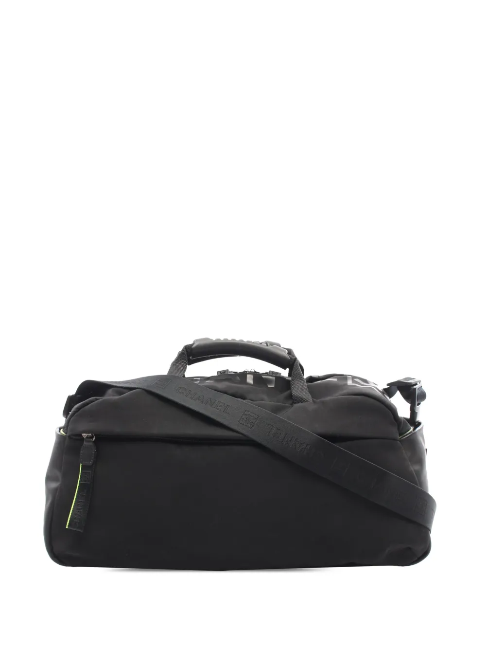 CHANEL Pre-Owned 1997-1999 Nylon Sports Line travel bag - Schwarz