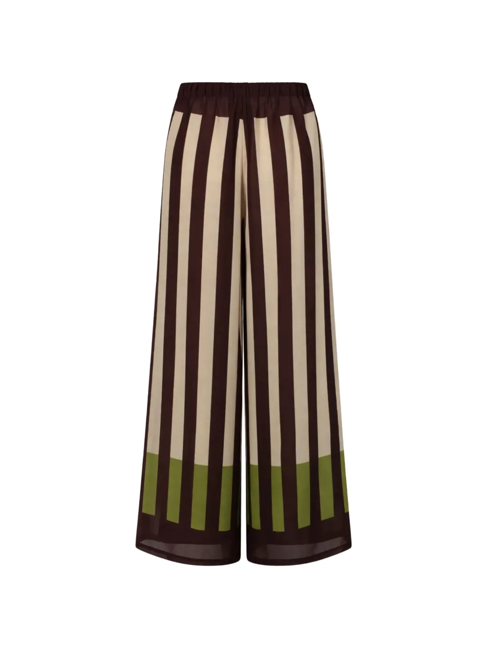 Baobab striped sheer palazzo pants
