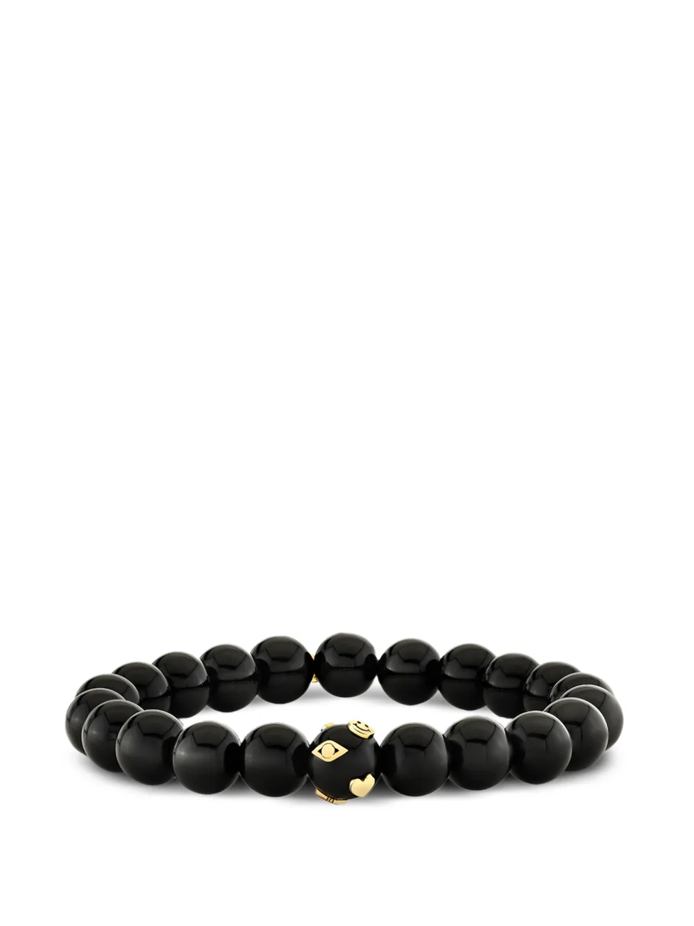 Sydney Evan Bracciale Icon con onice e diamanti - Nero