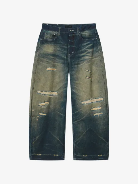 FIVE CM vaqueros con efecto envejecido