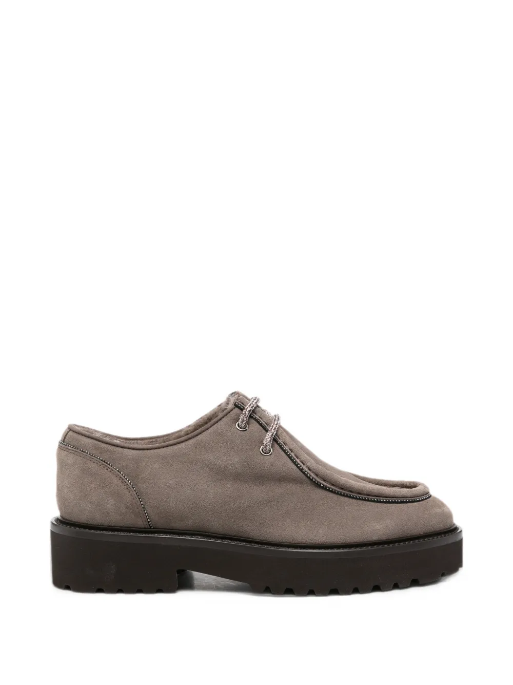 Doucal's Philadelphia RS lace-up loafers - Grigio