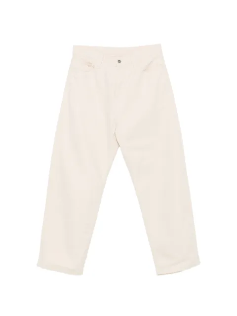 Carhartt WIP logo-patch straight-leg jeans