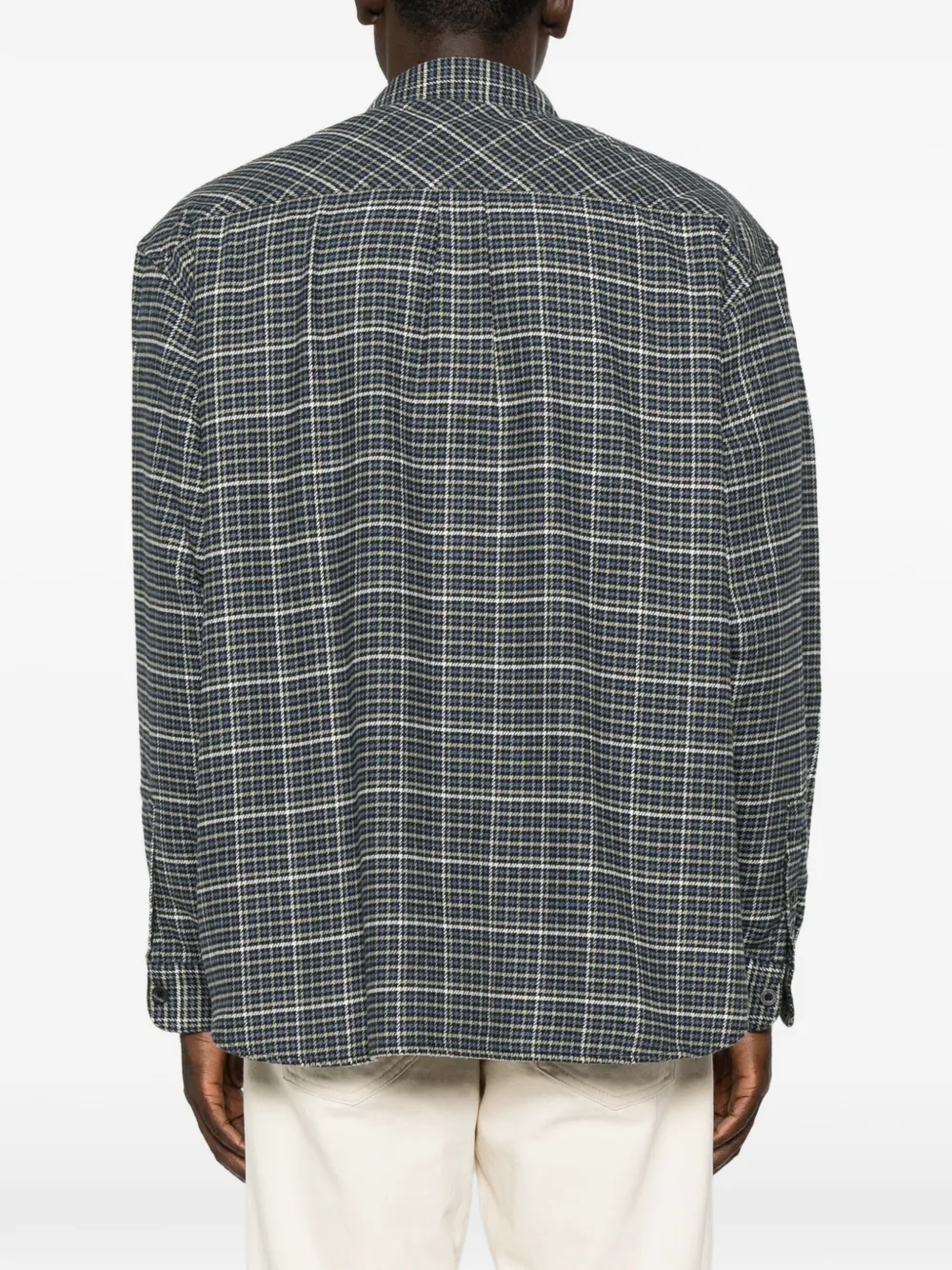 Carhartt WIP Geruit katoenen overhemd Blauw