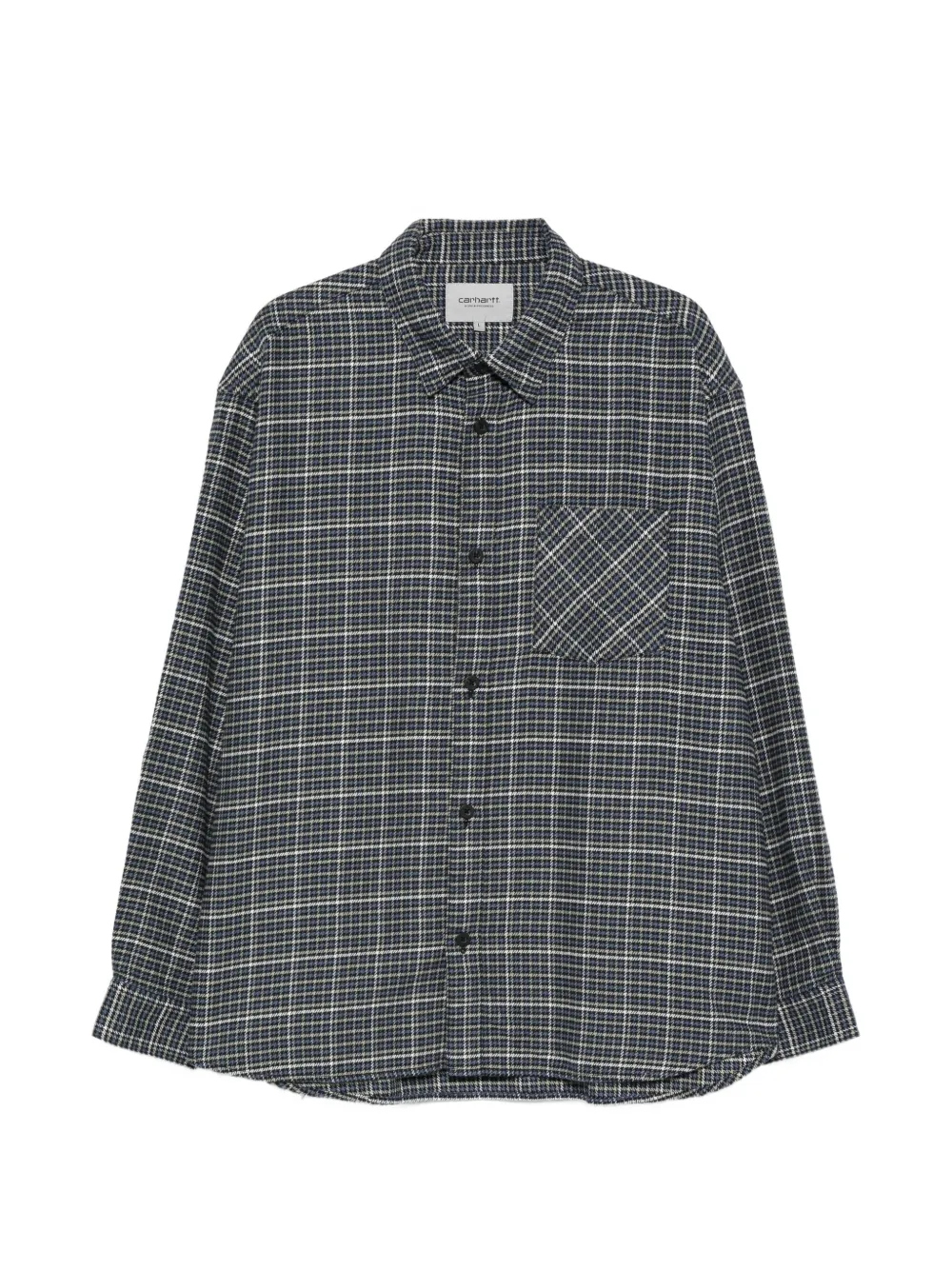 Carhartt WIP Hemd mit Karomuster - Blau