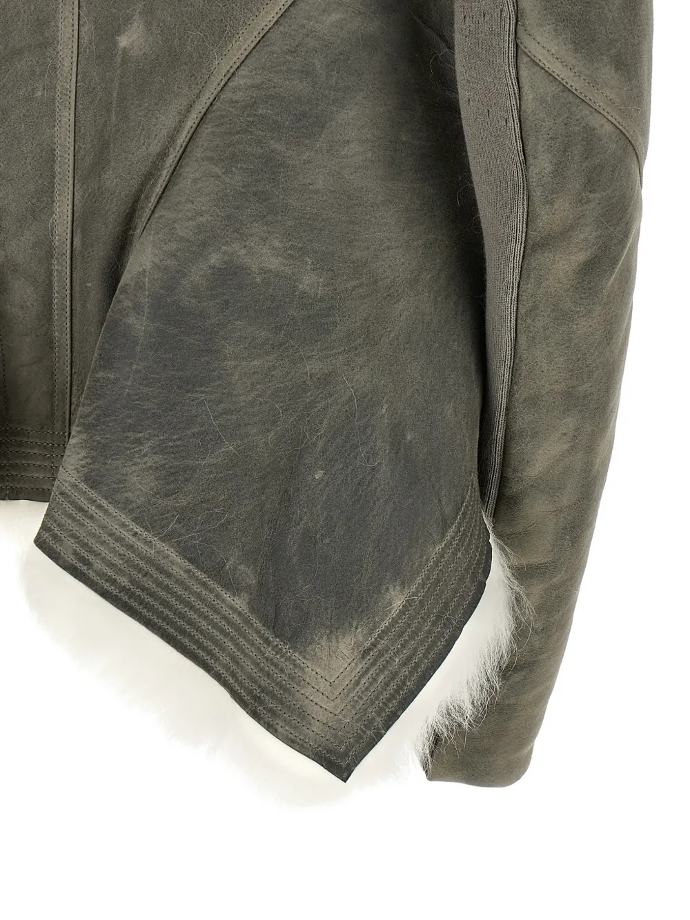 Rick Owens Naska asymmetrisch jack Grijs