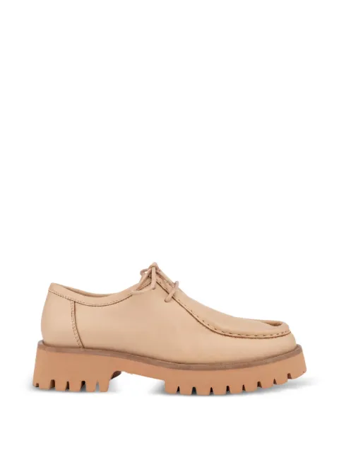 SERGIO MORETTI FIRENZE lace-up lug-sole loafers