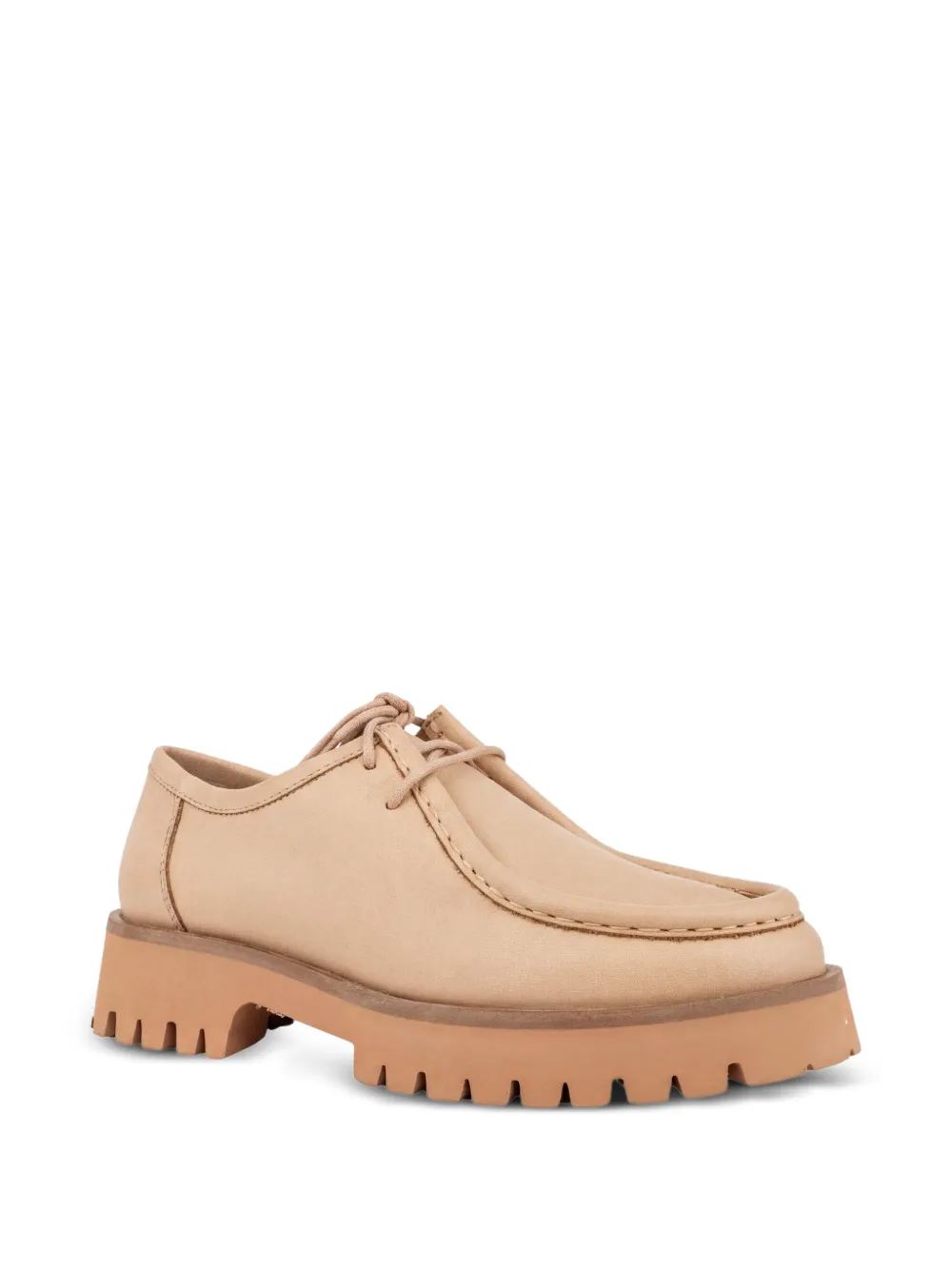SERGIO MORETTI FIRENZE Loafers met veters Beige
