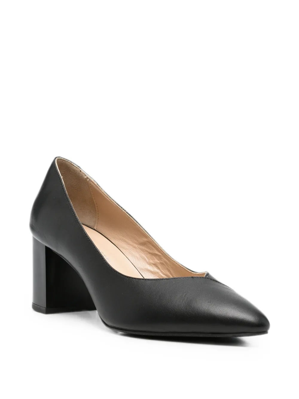 SERGIO MORETTI FIRENZE Pumps met blokhak Zwart