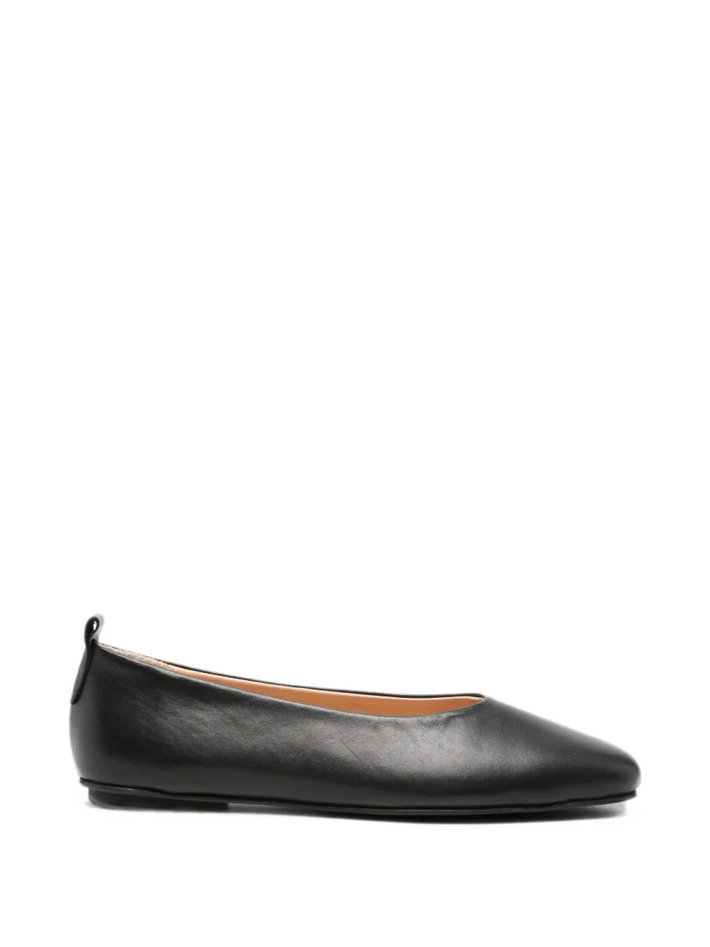 SERGIO MORETTI FIRENZE pull-tab ballet flats Zwart