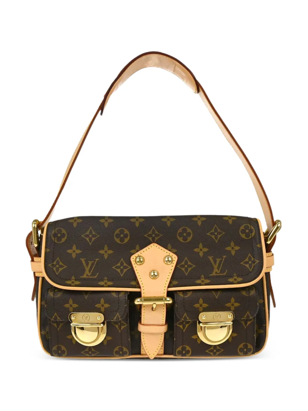 Louis Vuitton Pre-Owned 2007 Monogram Hudson PM shoulder bag - Marrone