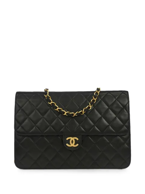 CHANEL Pre-Owned 1997 gesteppte Schultertasche mit CC Lock