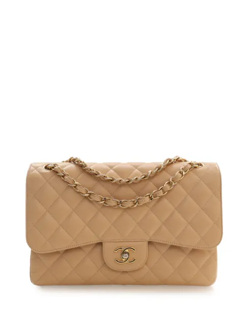 CHANEL Pre-Owned 2014-2015 Jumbo Classic Caviar Double Flap shoulder bag