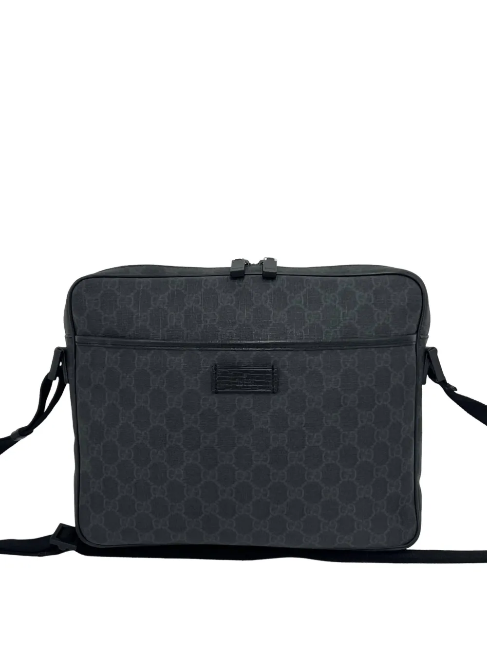 Gucci Pre-Owned 2000-2015 GG Supreme crossbody bag - Nero
