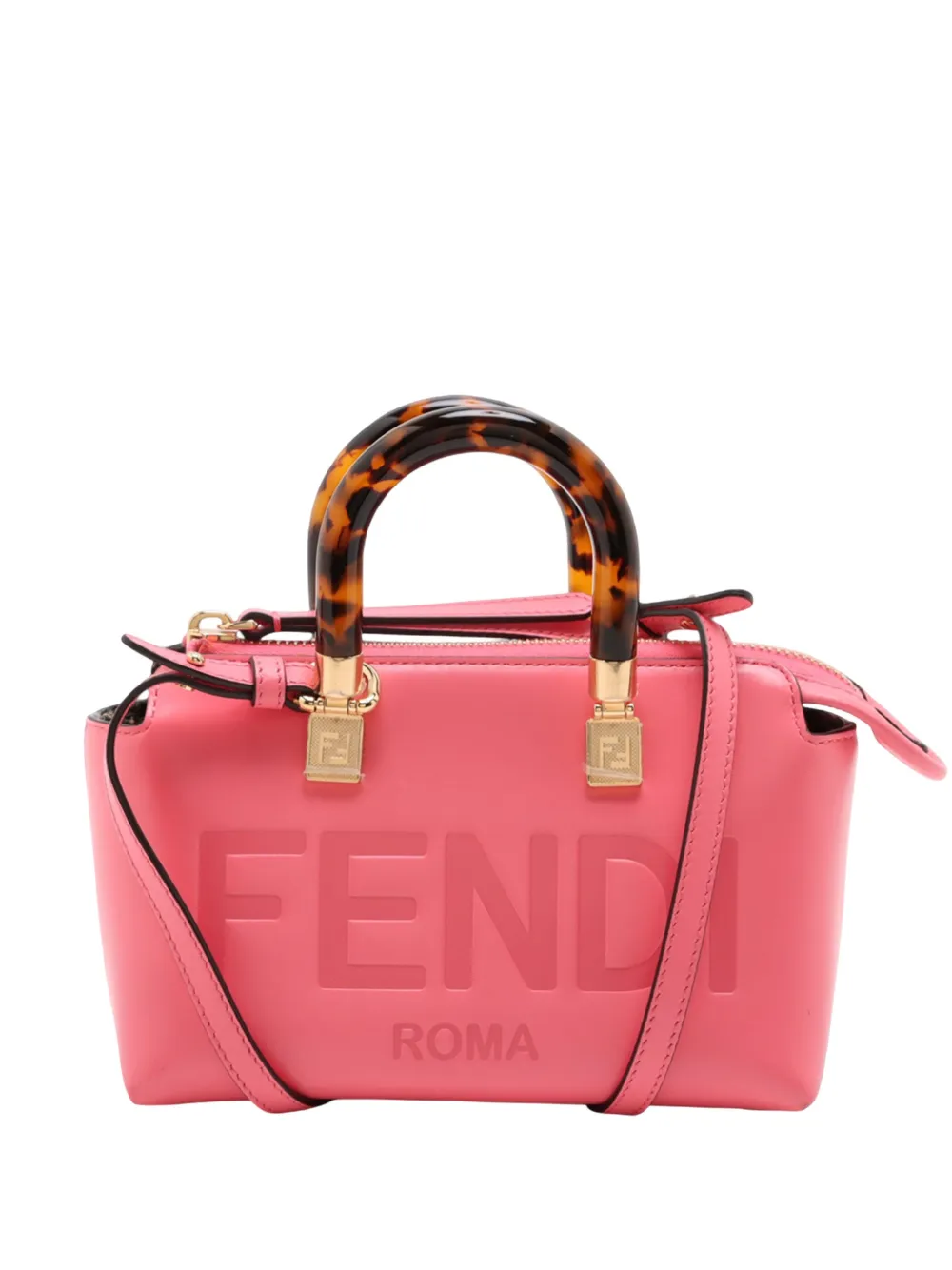 Fendi Pre-Owned 2010-2026 Mini Leather By The Way Roma satchel - Pink