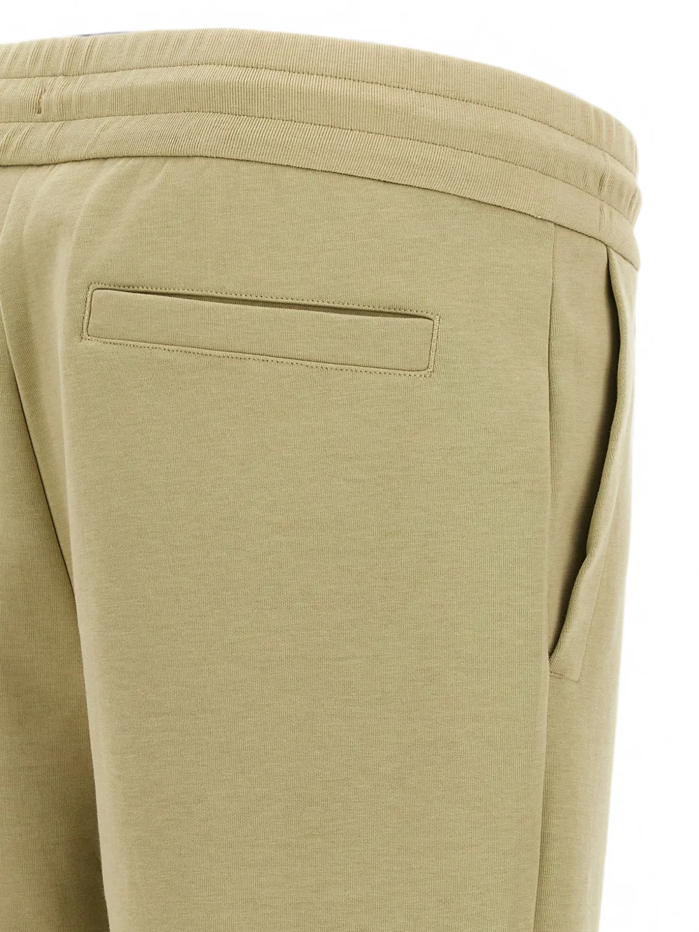 BOSS Trainingsbroek met logopatch Beige