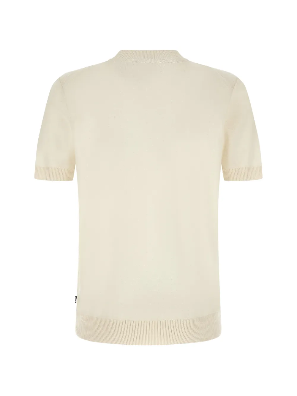 BOSS Wollen T-shirt Beige