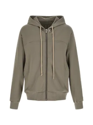 Rick Owens Hooded zip-up Hoodie | Green | FARFETCH