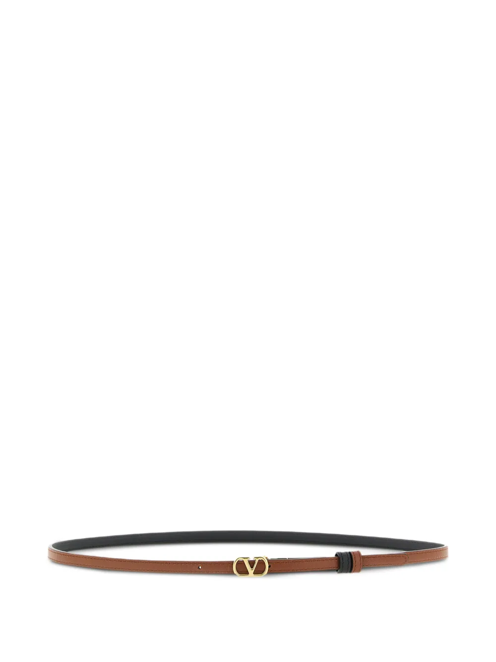 Valentino Garavani VLogo Signature omkeerbare riem Zwart