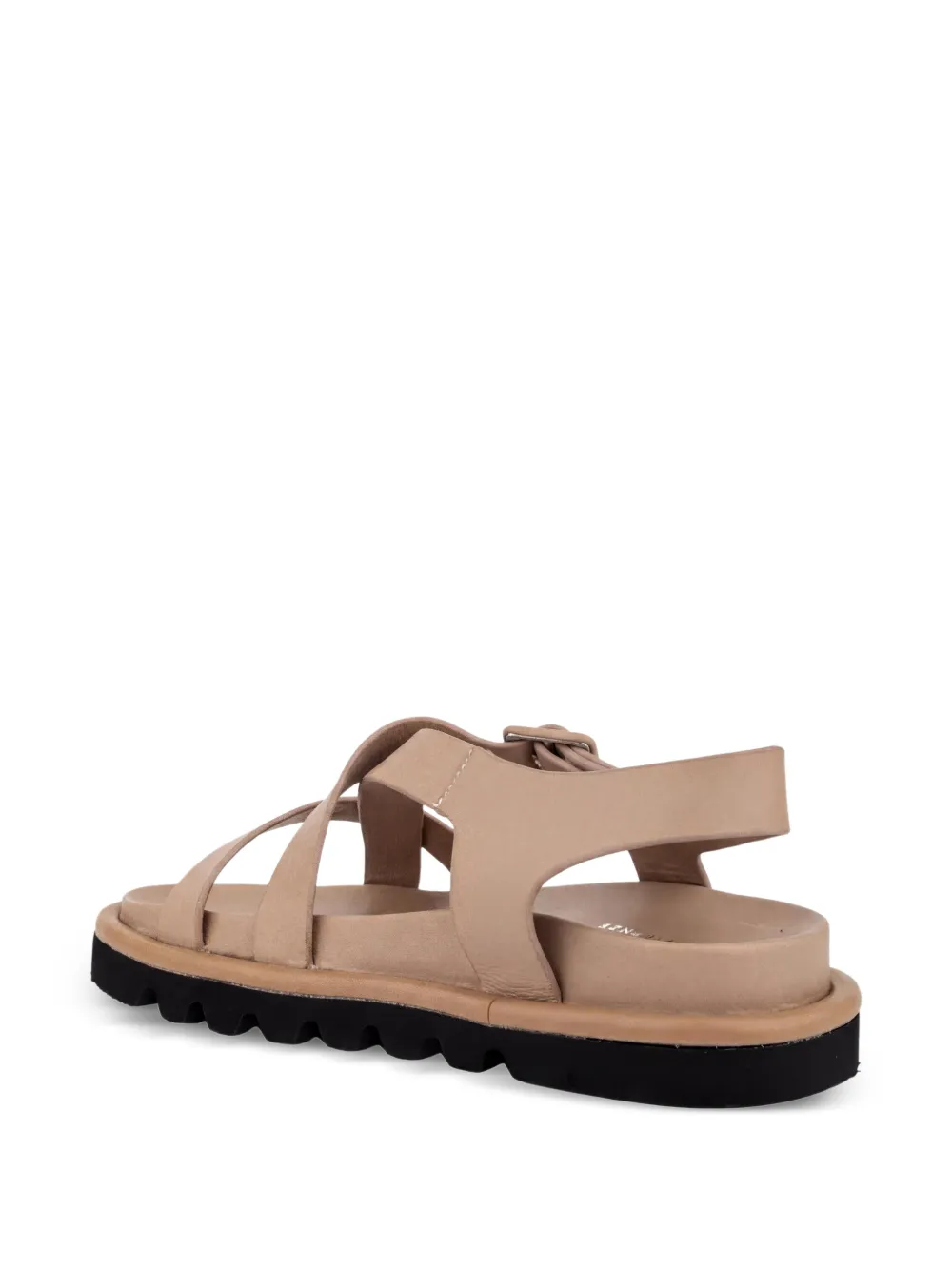 SERGIO MORETTI FIRENZE Sandalen met kruisbandjes Beige