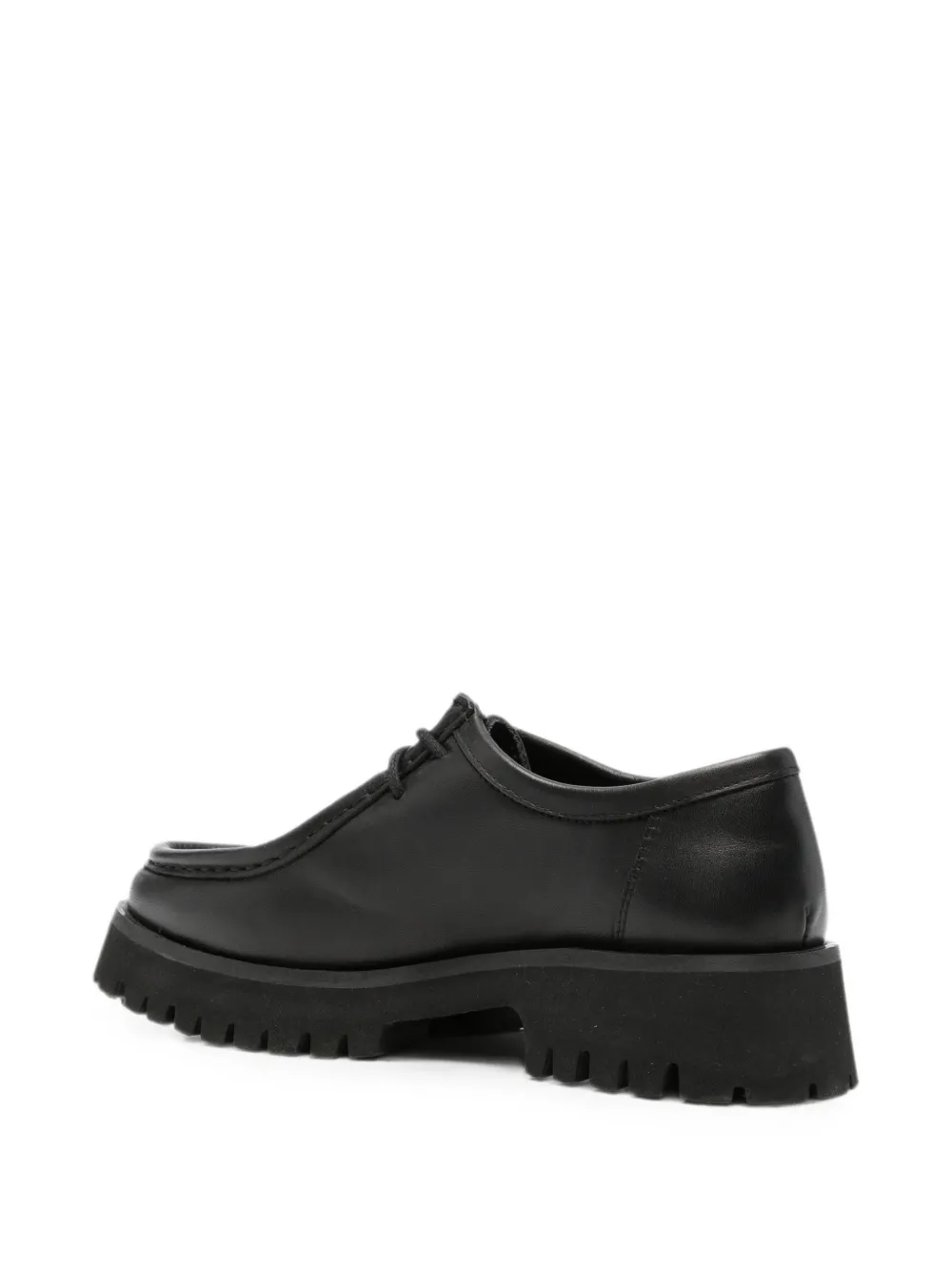 SERGIO MORETTI FIRENZE Loafers met veters Zwart