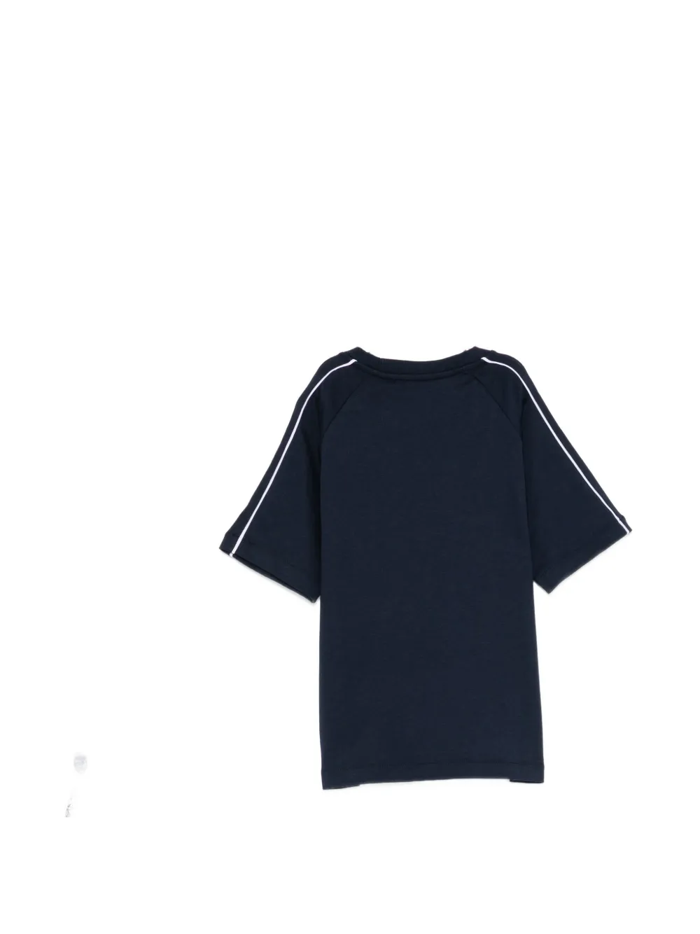 Balmain Kids T-shirt met logoprint Blauw