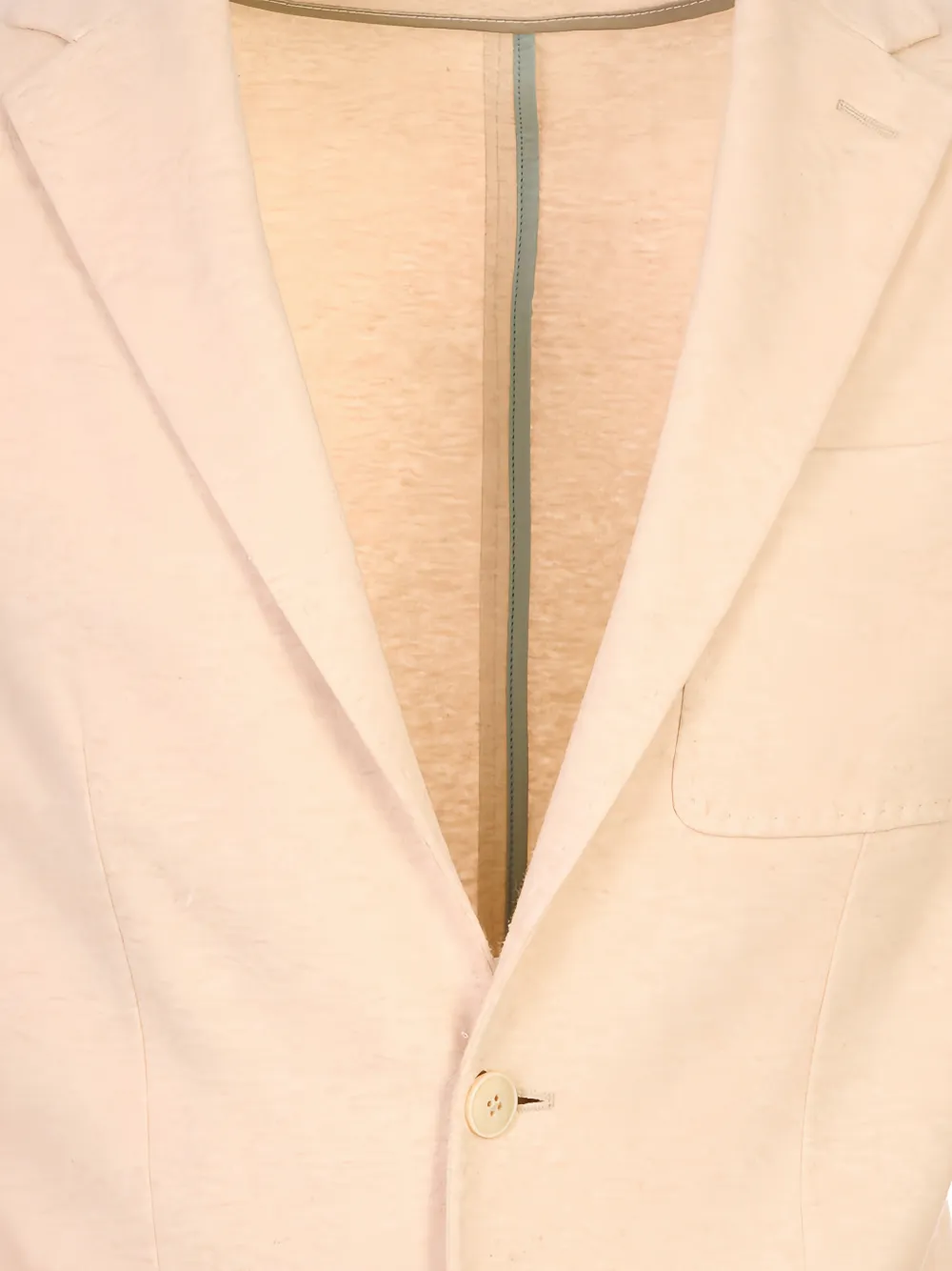 Canali Blazer met enkele rij knopen Beige