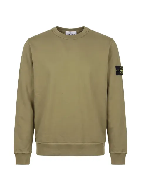 Stone Island logo-patch sweater