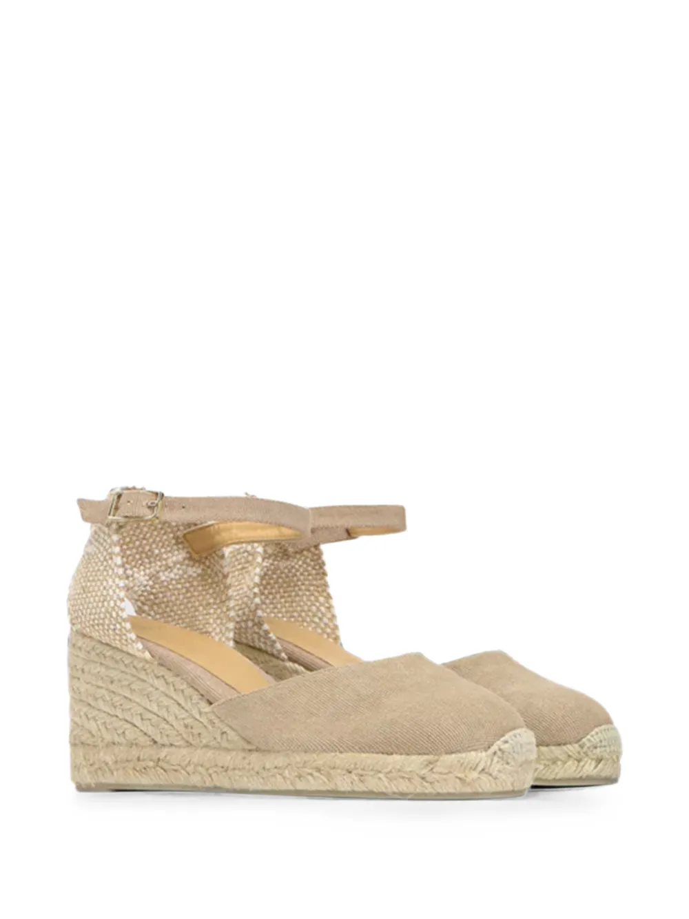 Castañer Carol wedge espadrilles Beige