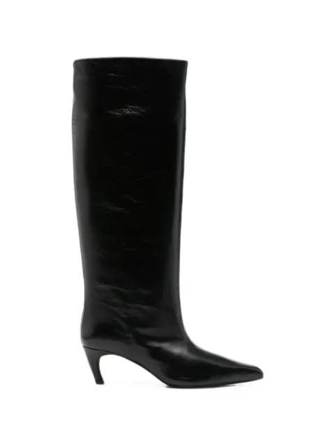 POEVE Pathos pointed-toe knee-high boots