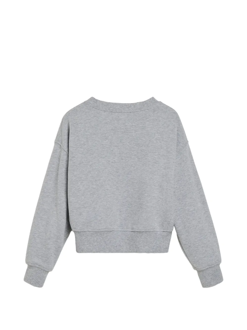 Brunello Cucinelli Kids Sweater met logopatch Grijs