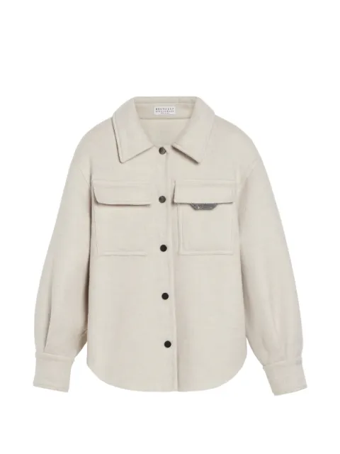 Brunello Cucinelli Kids バージンウール コート