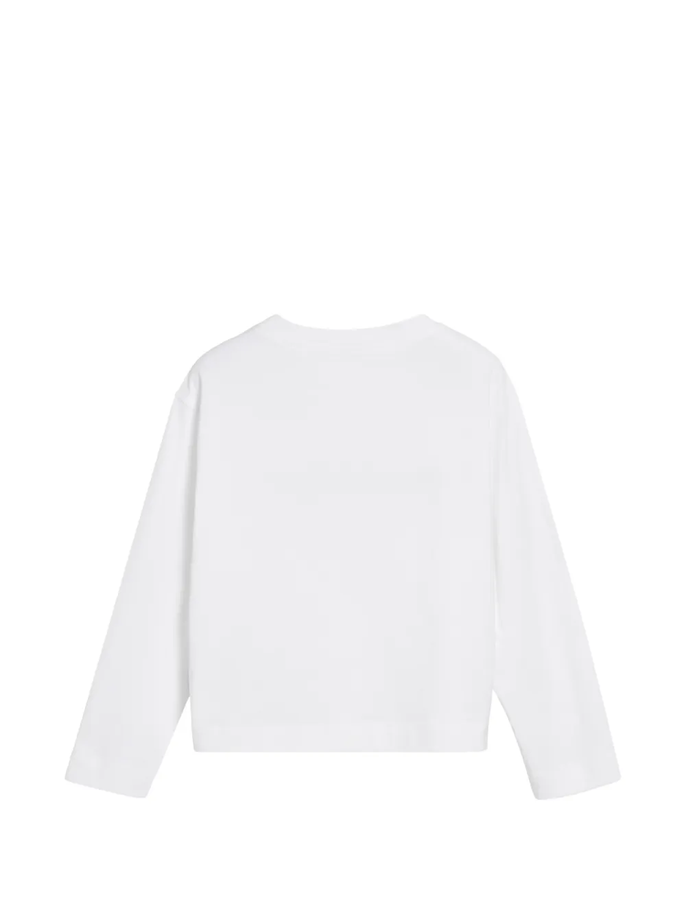 Brunello Cucinelli Kids T-shirt met borduurwerk Wit