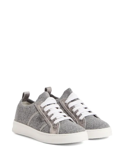 Brunello Cucinelli Kids lace-up sneakers