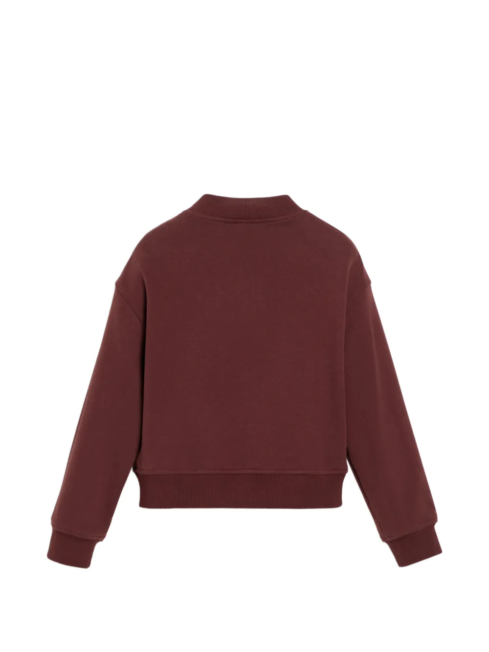 Brunello Cucinelli Kids Bomberjack met geborduurd logo Bruin