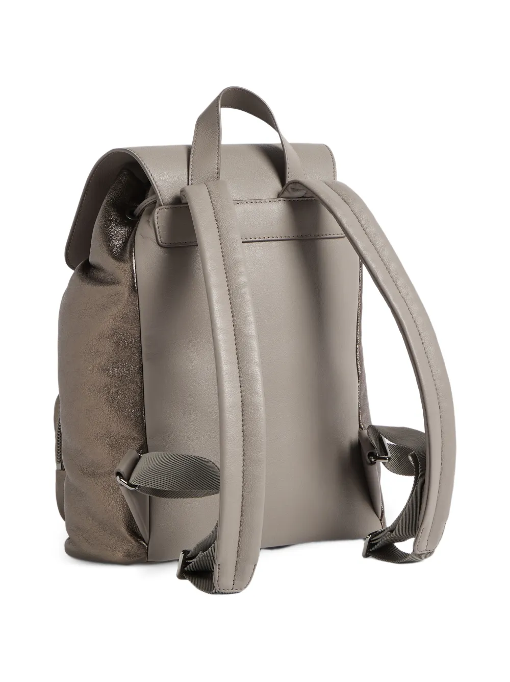Brunello Cucinelli Kids Leren rugzak Bruin