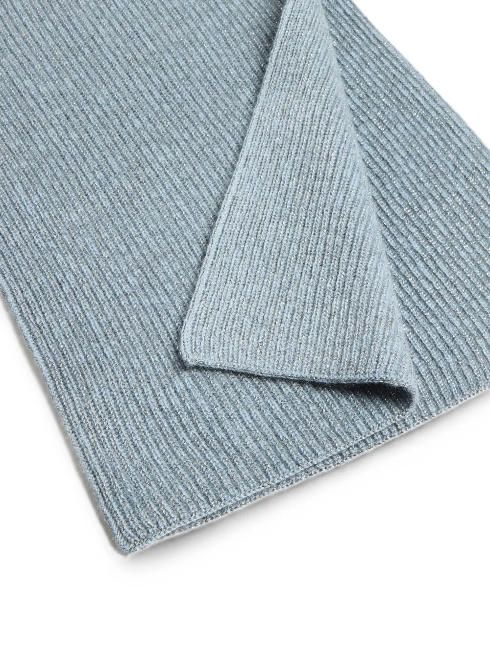 Brunello Cucinelli Kids Sjaal van Engels ribbreisel Blauw