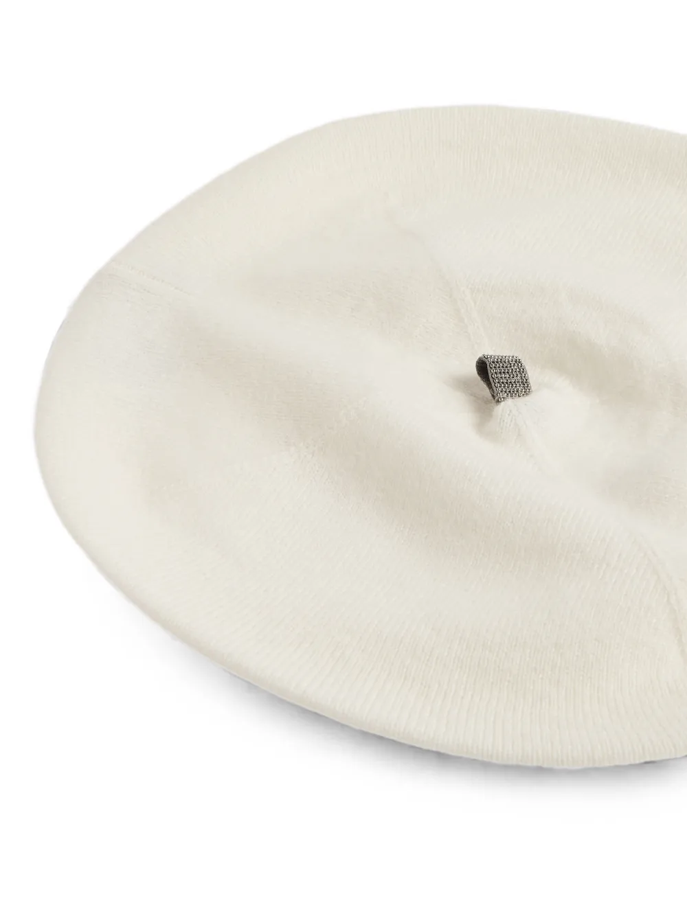 Brunello Cucinelli Kids Monili kasjmier baret Beige