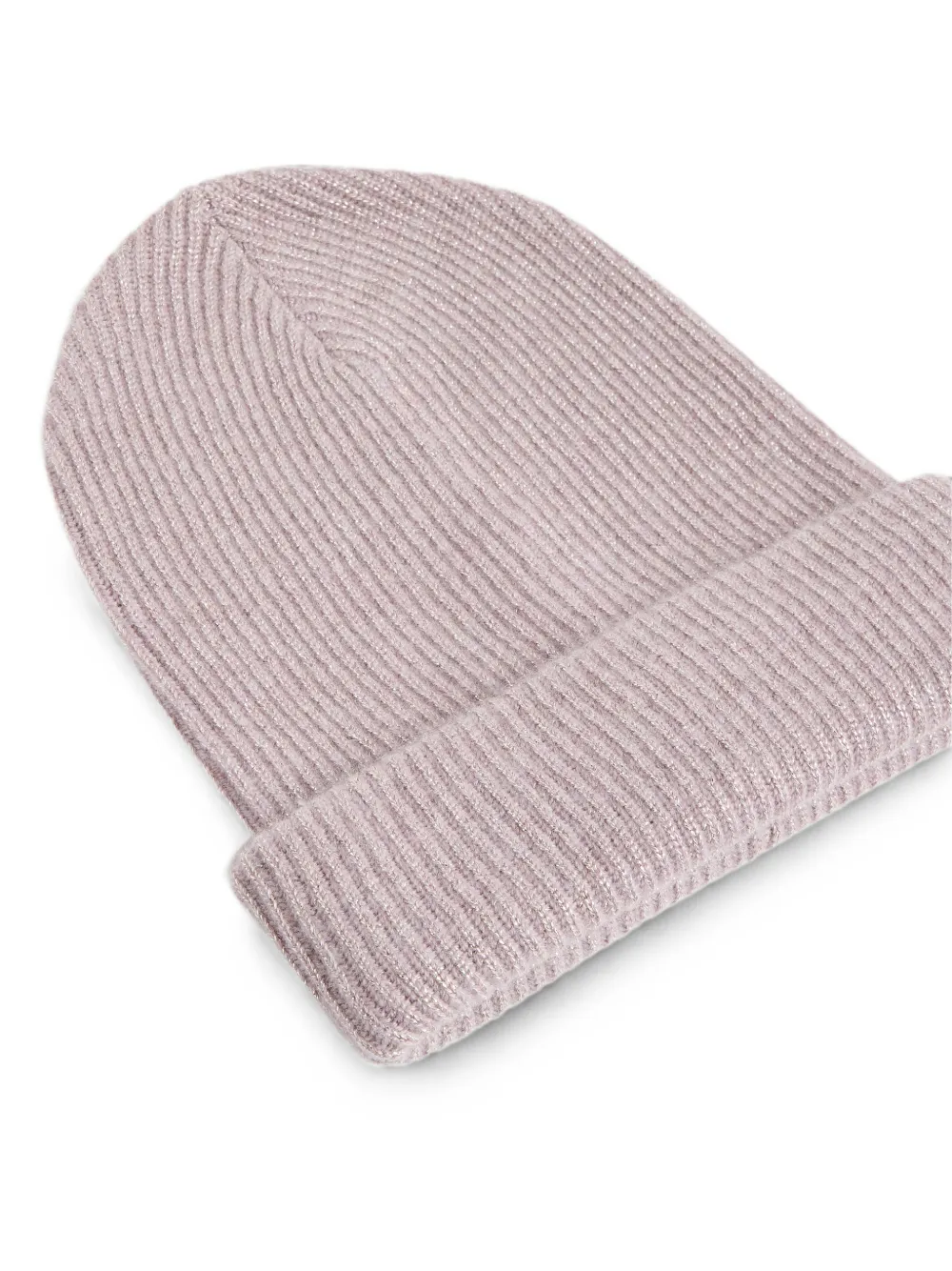Brunello Cucinelli Kids Engelse ribgebreide muts Roze