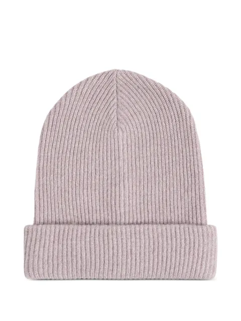 Brunello Cucinelli Kids English rib-knit beanie hat