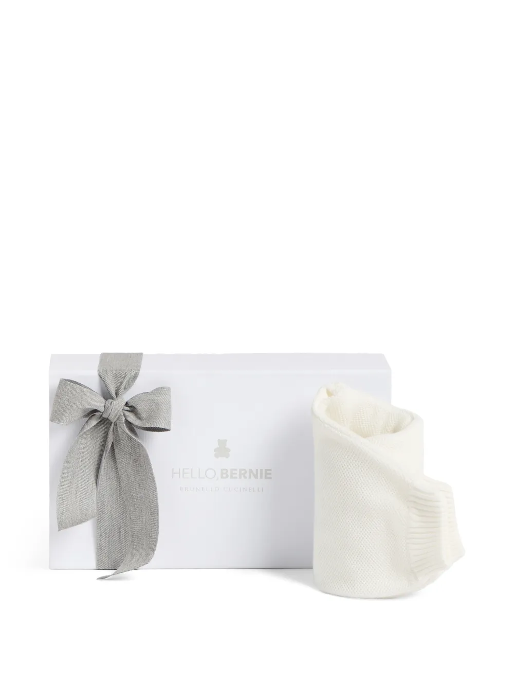 Brunello Cucinelli Kids Bernie katoenen broek Wit