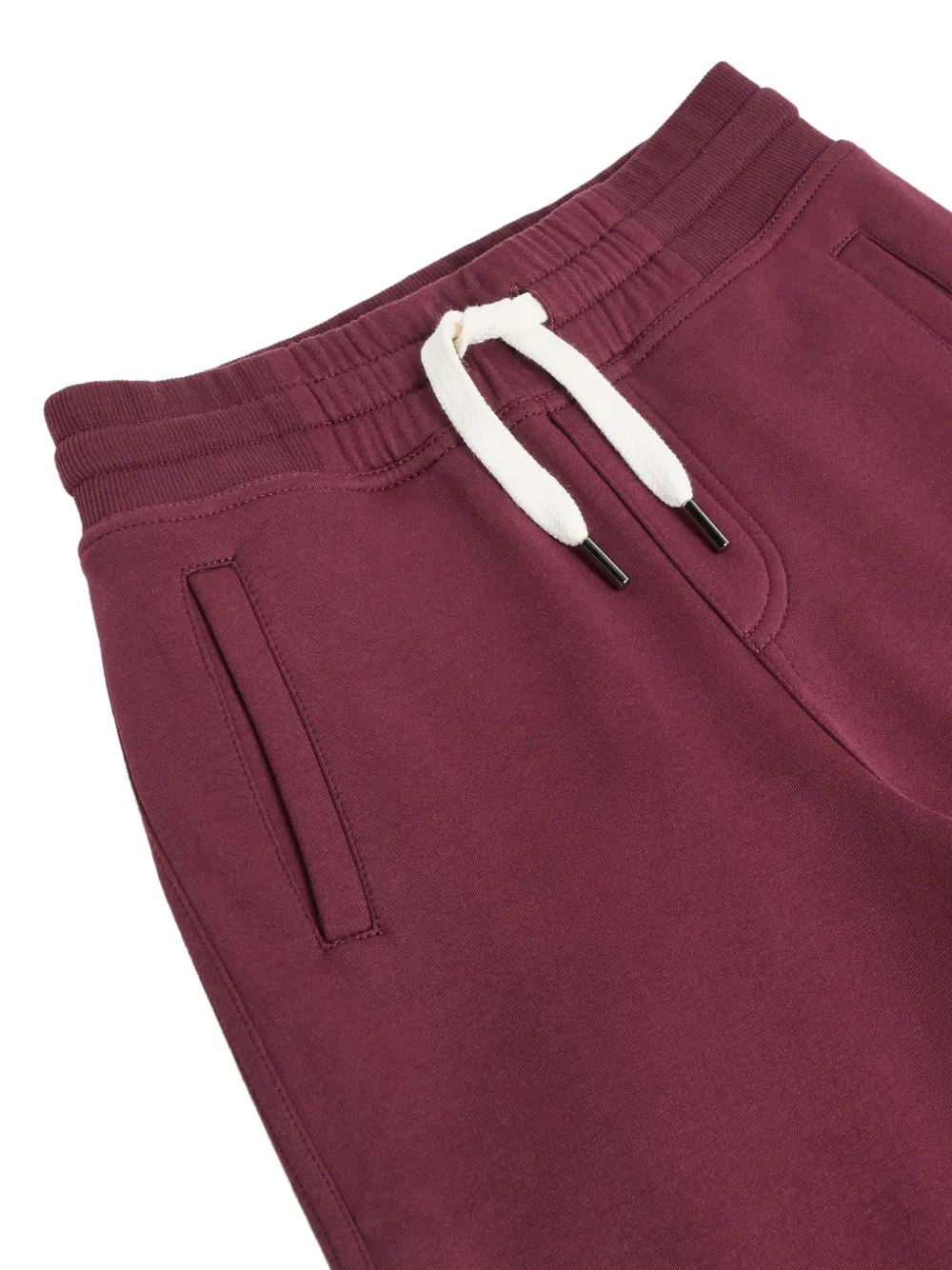 Brunello Cucinelli Kids Techno drawstring track pants Rood