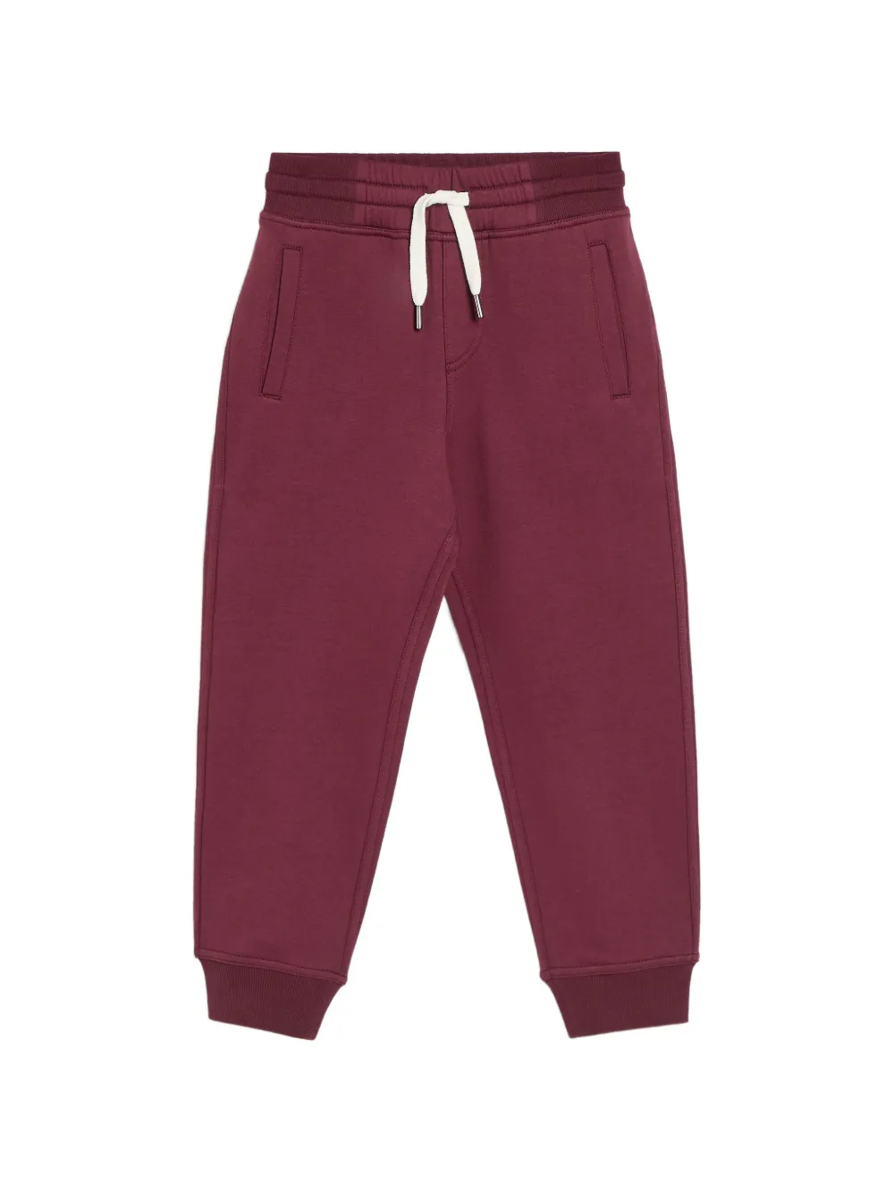 Brunello Cucinelli Kids Techno drawstring track pants - Rosso