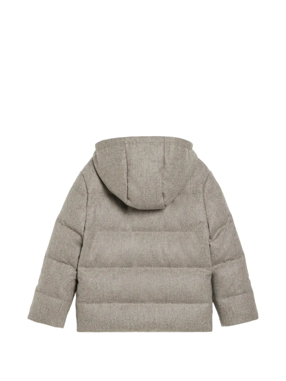 Brunello Cucinelli Kids Jack met capuchon Grijs