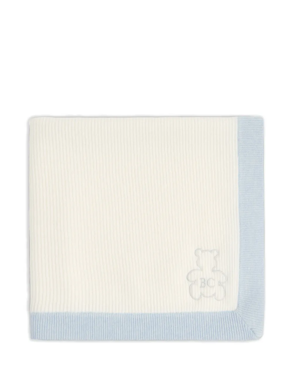 Brunello Cucinelli Kids Coperta Bernie in cashmere - Toni neutri